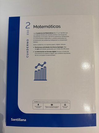 MATEMÁTICAS 2 ESO CM SANTILLANA
