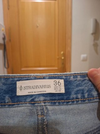 Shorts vaqueros rotos mujer