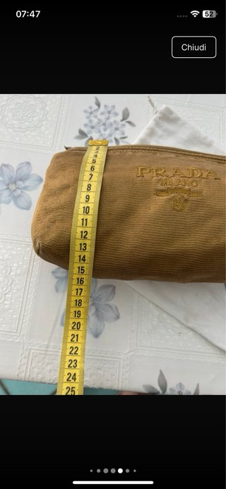 Borsa vintage Prada marrone