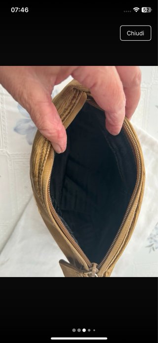 Borsa vintage Prada marrone