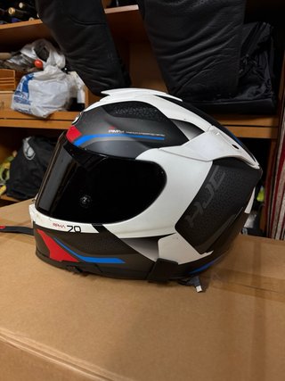 Casco HJC RPHA 70 Talla L Blanco/Azul/Rojo