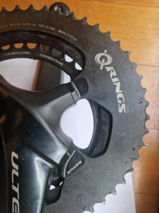 Bielas Shimano Ultegra R8000 platos Rotor 53 36