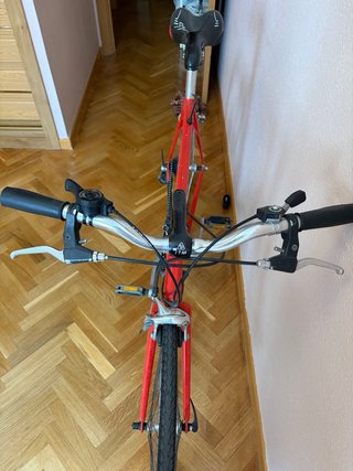 Bicicleta Carretera Vintage Roja