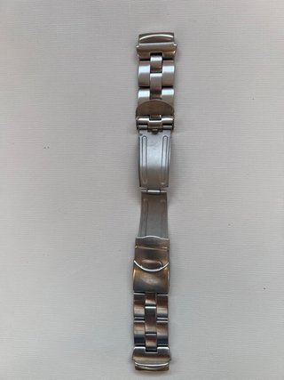 Correa TAG Heuer Plata 21 mm