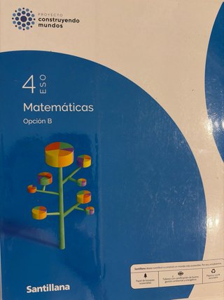 Matemáticas opción B.. 4o ESO.