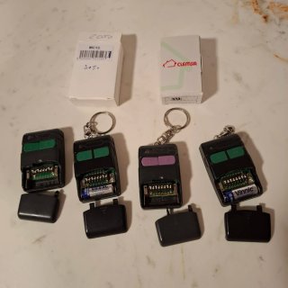 Lote 4 mandos garaje Clemsa MC12