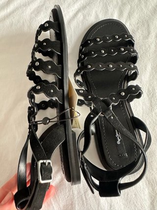 Sandalias Pepe Jeans Ante Negras