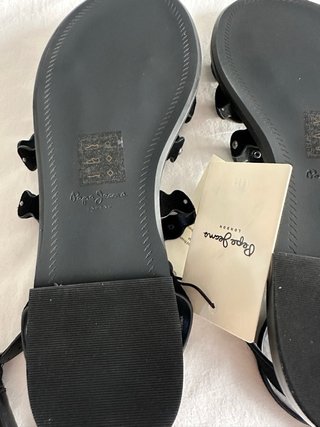 Sandalias Pepe Jeans Ante Negras