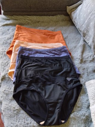 Pack 4 Bragas Talla m con refuerzo para meter barr