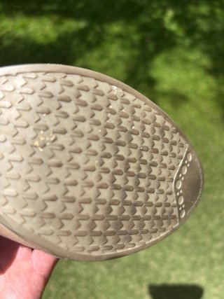 Zapatos Hispanitas beige puntera metalizada
