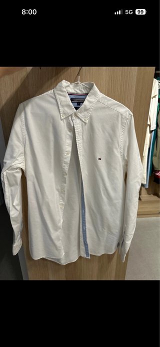 Camisa Tommy Hilfiger Blanca