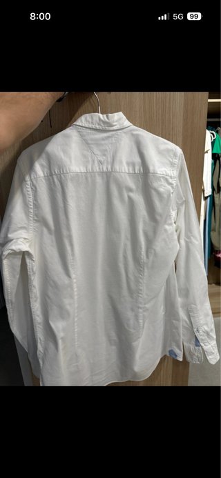Camisa Tommy Hilfiger Blanca