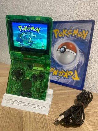 Game Boy Advance SP Edición Rayquaza IPSv5