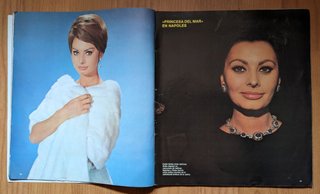 SOPHIA LOREN Vidas Secretas 1975 Revista Sofia