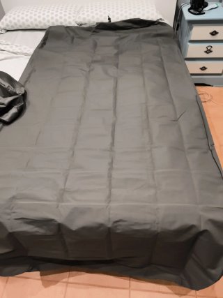 Colchón hinchable azul intex