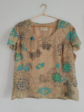 Conjunto falda y blusa estampado floral