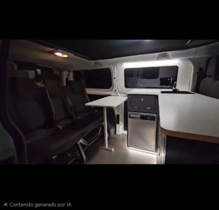 Furgoneta camper Ford E-Transit 2021