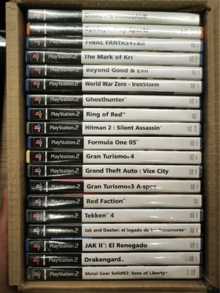 Pack 19 Juegos PS2: Disney, GTA, Final Fantasy