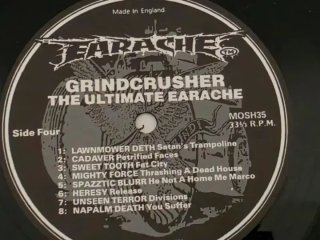 Grindcrusher - The Ultimate Earache 2LP