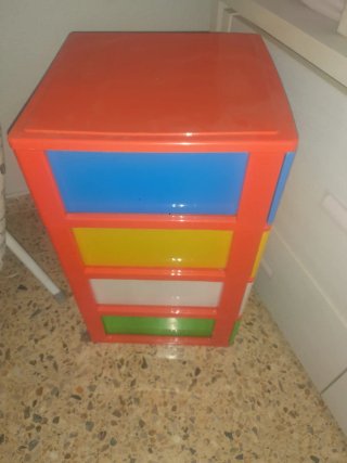 Cajonera de plástico 4 cajones