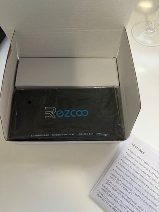 Rezcoo HDMI 2.1 4K 120Hz 4x1 Switch Extractor