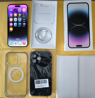 iPhone 14 Pro Max Negro/Morado