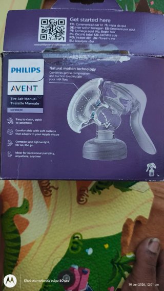 Sacaleches Manual Philips Avent SCF430/01
