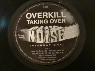 Overkill – Taking Over (LP 1987 Noise Internationa