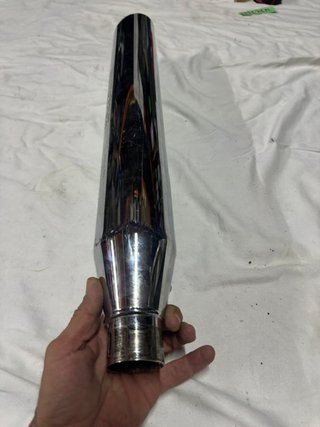 Harley Davidson 1 silencioso homologado despareja