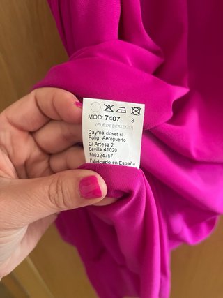 Vestido rosa y pamela (se puede vender separado)