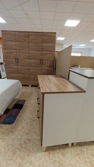 Cajonera 3 cajones madera freno
