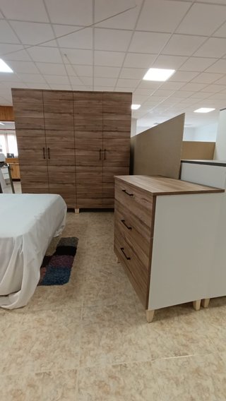 Cajonera 3 cajones madera freno