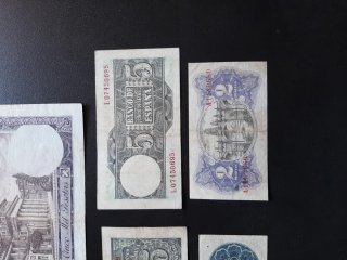 LOTE BILLETES DE ESPAÑA PARA LUIS