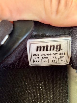 Zapatillas Mustang Free Miami | Talla 43