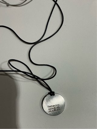 Collana Yin&Yang cerchio oro 18KT