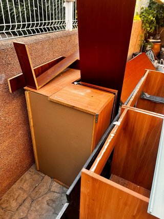 Cocina completa con encimera granito