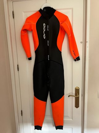 Neopreno Orca Negro y Naranja