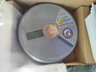 Reproductor CD Aiwa MP3 ATRAC3plus discman