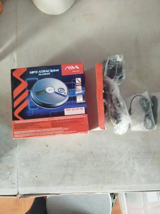 Reproductor CD Aiwa MP3 ATRAC3plus discman