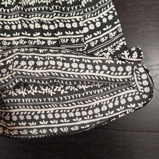 Scout abito skater maglione gonna rosso pattern M