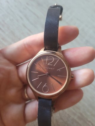 Reloj Viceroy Mujer Correa Marrón y Detalles Oro