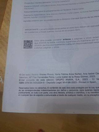 9788414322345 Matemáticas 6o de Primaria