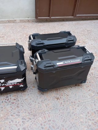 Maletas Suzuki V-Strom 1000 Adventure Negras