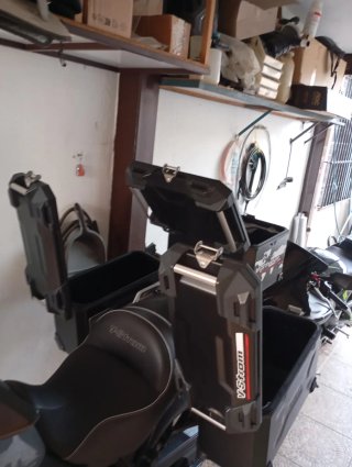 Maletas Suzuki V-Strom 1000 Adventure Negras