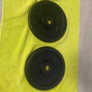 Discos de pesas 5 kg (2 unidades)