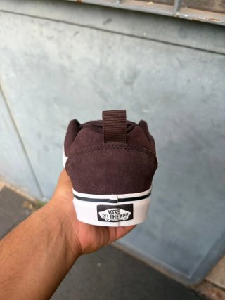 Vans Knu Skool Marroni Bianche