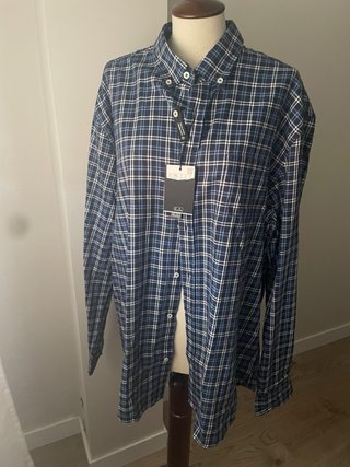 Camisa de cuadros hombre XXL