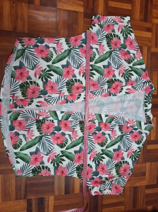 Sobrecamisa Tropical Flores Hawaianas Talla XL/XXL
