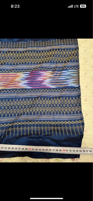 Pareo talla única azul y morado