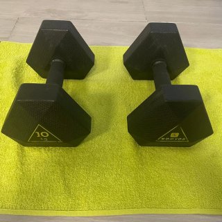 Mancuernas 10 kg (2 unidades)